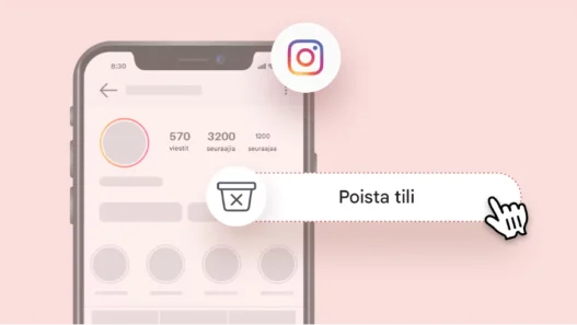 Kuinka poistaa Instagram-tilisi