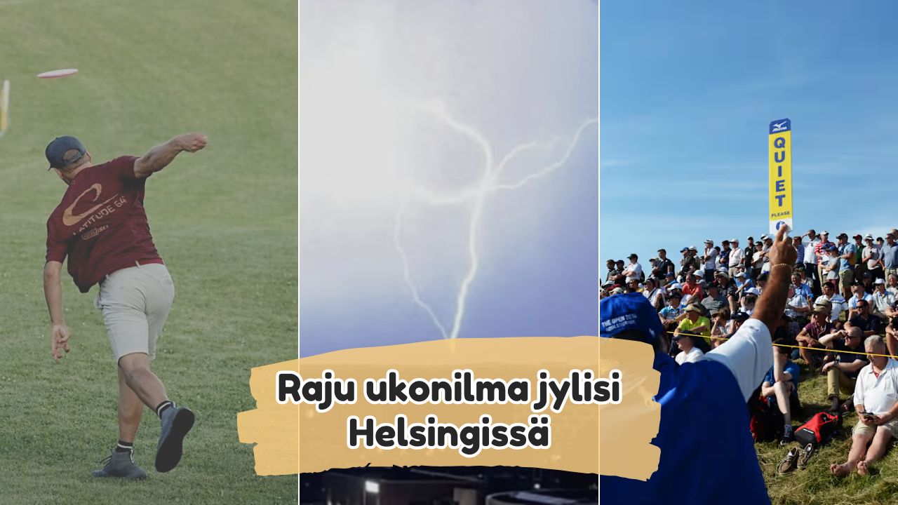 Raju ukonilma jylisi Helsingissä