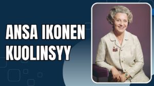 Ansa Ikonen kuolinsyy